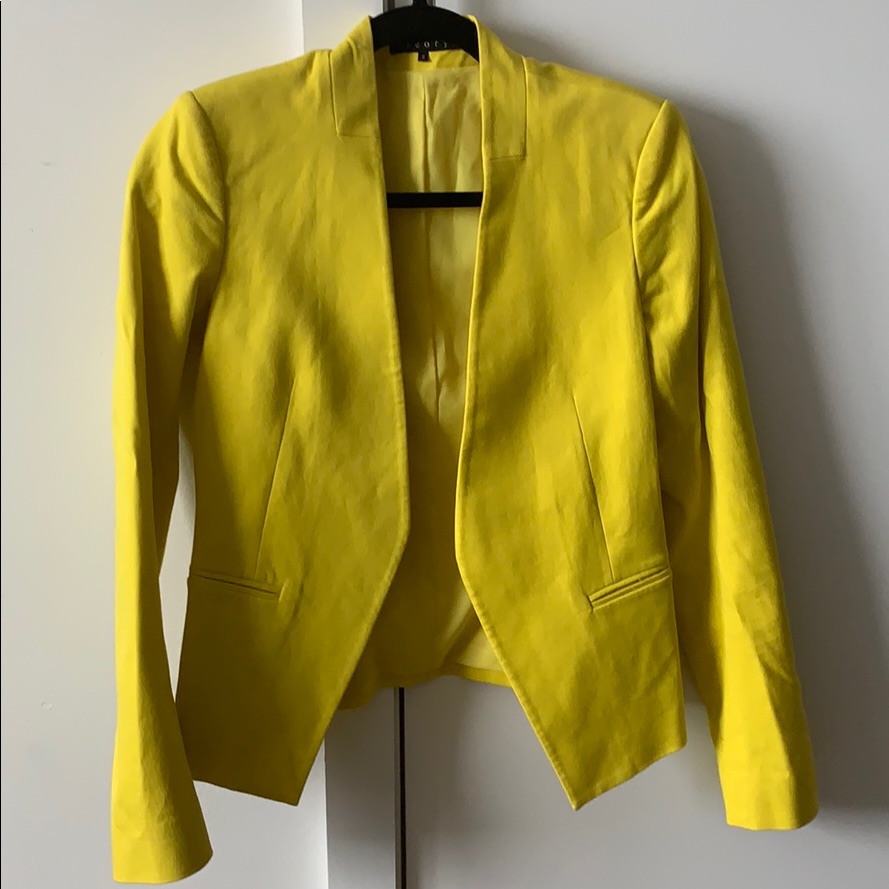 Yellow Theory Blazer